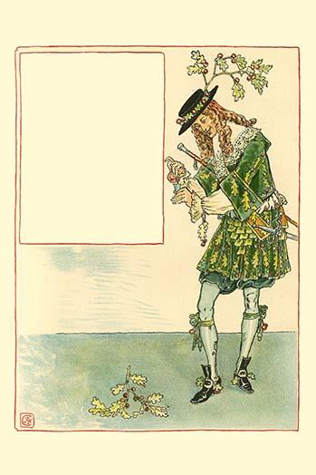 Had Gulped Down a Restorative Poster Print by Walter Crane