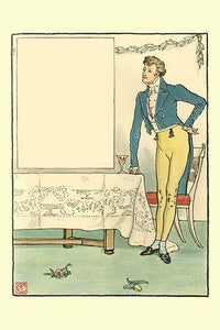 In A Cordial But Somewhat Lofty Tone Poster Print by Walter Crane