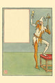 All This While Valentine’s Day Kept Courting Pretty May Poster Print by Walter Crane