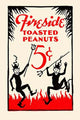 Carnival Peanut Bag Original Art Poster Print