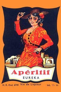 Flamenco dancers poster print featuring dancers with castanets.