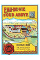 Liquor Label Distillery Poster Print showcasing vintage design