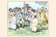 Dancing to the Strings of a Violinist Poster Print by Randolph Caldecott