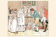 The Wedding Ceremony to the Barber art print by Randolph Caldecott, showcasing a whimsical illustration.