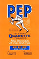 Pep Tobacco Advertisement Poster Print featuring a vintage runner theme.