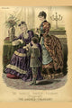 Ladies Treasury Magazine of French Fashion Poster Print showcasing classic French style.