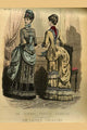 Ladies Treasury Magazine of French Fashion Poster Print showcasing elegant designs.