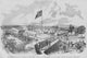 Camp Corcoran breastworks and defenses print by Frank Leslie