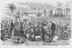 African Americans Market Goods to Local Soldiers Poster Print by Frank Leslie