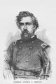 Vintage poster print of General George F. Shepley by Frank Leslie.