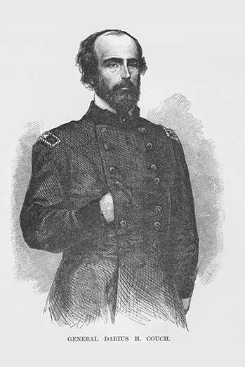 Vintage art print of General Darius H. Couch by Frank Leslie