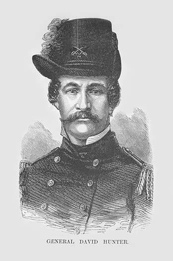 General David Hunter Vintage Poster Print by Frank Leslie