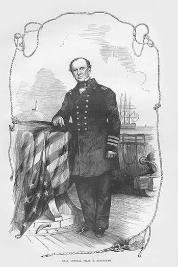 Rear Admiral Silas H. Stringham Poster Print by Frank Leslie