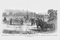 Reconnaissance by Colonel Weber's Turner's Rifles Poster Print