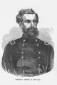 General Oliver O. Howard vintage poster print by Frank Leslie.