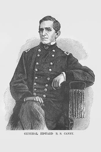 General Edward R. S. Canby Poster Print by Frank Leslie