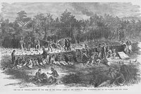Waiting for the Enemy in the Wilderness Campaign Poster Print