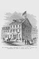 Marshall House Poster Print by Frank Leslie, historical art depiction.