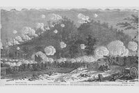 Battle of Kennesaw Mountain Poster Print showcasing Civil War history