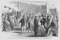 African Americans as Messengers on Wall Street Poster Print by Frank Leslie