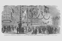 Washington's Birthday Ball at 2nd Corps Headquarters Poster Print by Frank Leslie