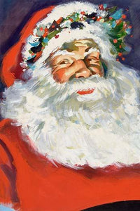 Vintage Santa Claus Portrait Poster Print by Buyenlarge