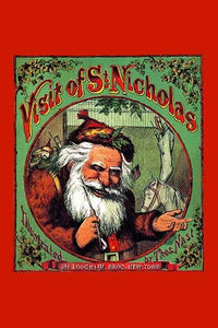 Illustrated children's book of the story of Santa Claus poster print by Thomas Nast.