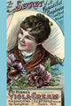 Dr. Hebra's Viola Cream Poster Print showcasing beauty secrets.