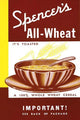 Original 100% Whole Wheat Breakfast Cereal Box Poster Print