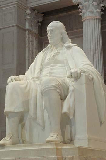 Benjamin Franklin National Memorial Poster Print by Daderot