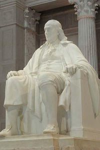 Benjamin Franklin National Memorial Poster Print by Daderot