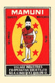 Mamuni Mayan Poster Print showcasing unique matchbox design.