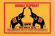 Two Elephants Poster Print featuring playful trunk embrace.