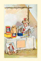 Clown magician performing tricks poster print