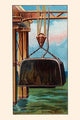 Diving Bell Poster Print illustrating historical underwater technology