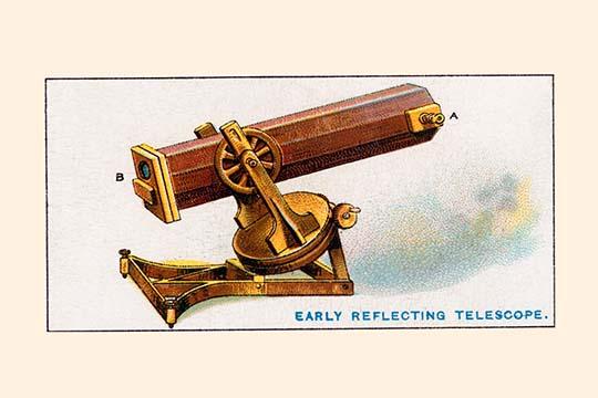 Sir Isaac Newton Reflecting Telescope Poster Print