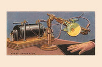 X-Ray Discovery Poster Print showcasing the revolutionary medical imaging technique