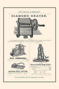 Vintage Crandall & Godley wholesale catalog page poster print