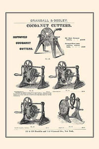 Crandall & Godley wholesale catalog page poster print, featuring vintage culinary supplies.