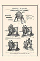 Crandall & Godley wholesale catalog page poster print, featuring vintage culinary supplies.