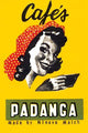A housewife enjoying a cup of coffee poster print.
