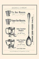 Vintage page from Crandall & Godley wholesale catalog poster print showcasing baker's supplies.