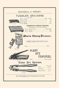 Wholesome Confections Catalog Page Poster Print from Crandall & Godley