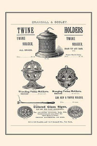 Crandall & Godley Vintage Bakery Supplies Catalog Page Poster Print