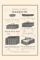 Crandall & Godley wholesale catalog page poster print showcasing bakery supplies.