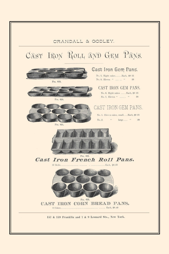 Wholesale Catalog Page from Crandall & Godley Poster Print