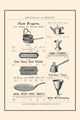 Vintage Crandall & Godley Wholesale Catalog Page Poster Print
