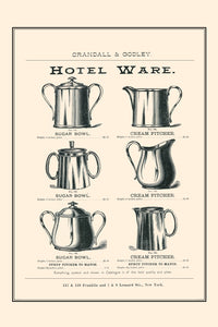 Crandall & Godley Wholesale Catalog Page Poster Print showcasing vintage bakery and confectionery supplies.