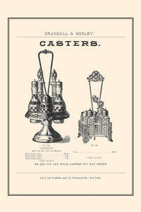 Vintage Crandall & Godley Wholesale Catalog Page Poster Print