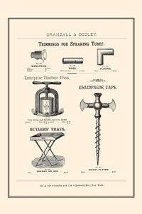 Crandall & Godley Wholesale Catalog Page Poster Print
